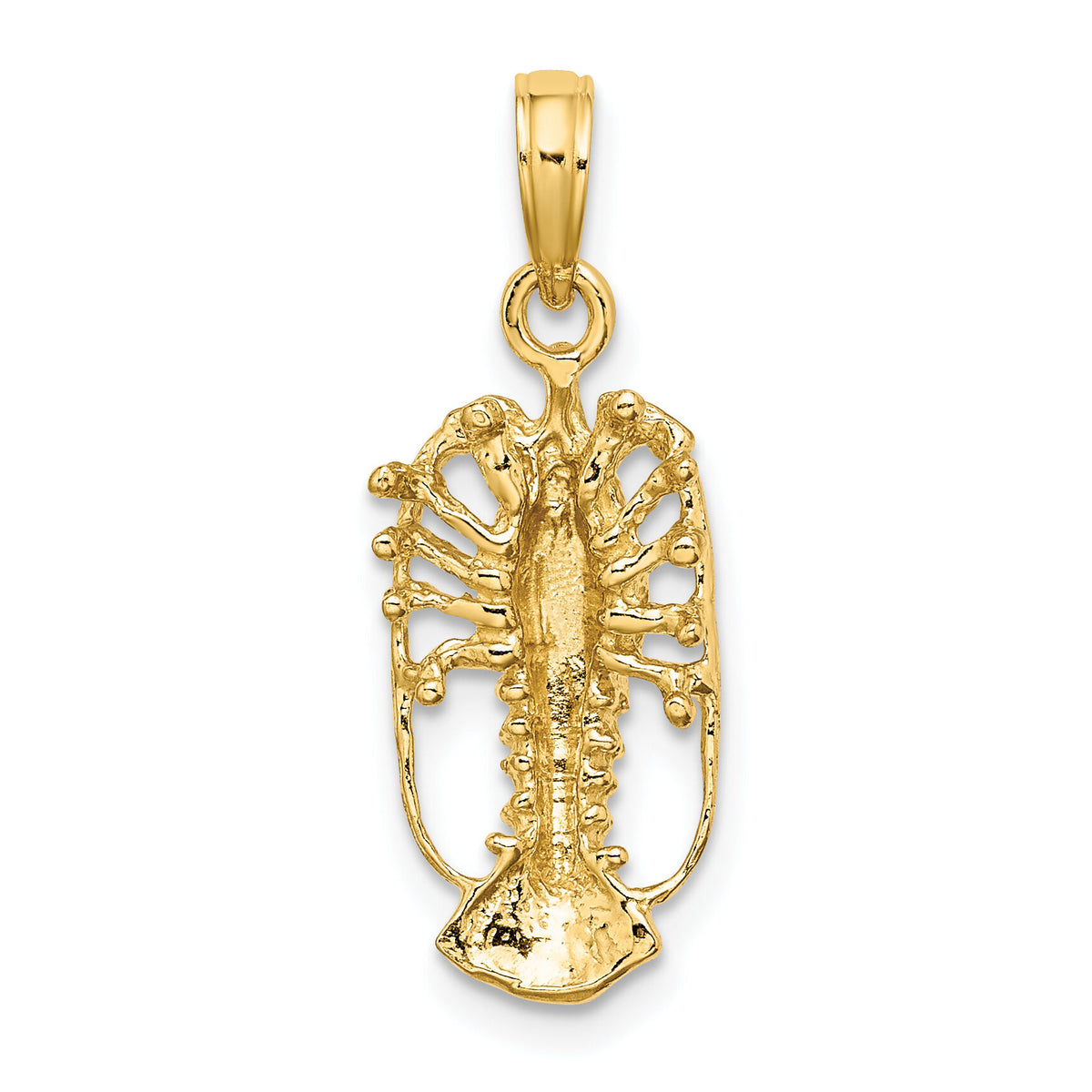 10K Florida Lobster Charm-10K8035