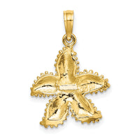 10K Beaded Starfish Charm-10K8067