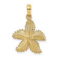 10K Beaded Starfish Charm-10K8067