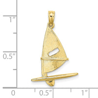 10K 3-D Textured Windsail Surfing Board Charm-10K8103