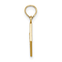 10k Medical Disc Pendant-10K8314