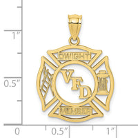 10K VFD DWIGHT MEMBER In Shield Charm-10K8318