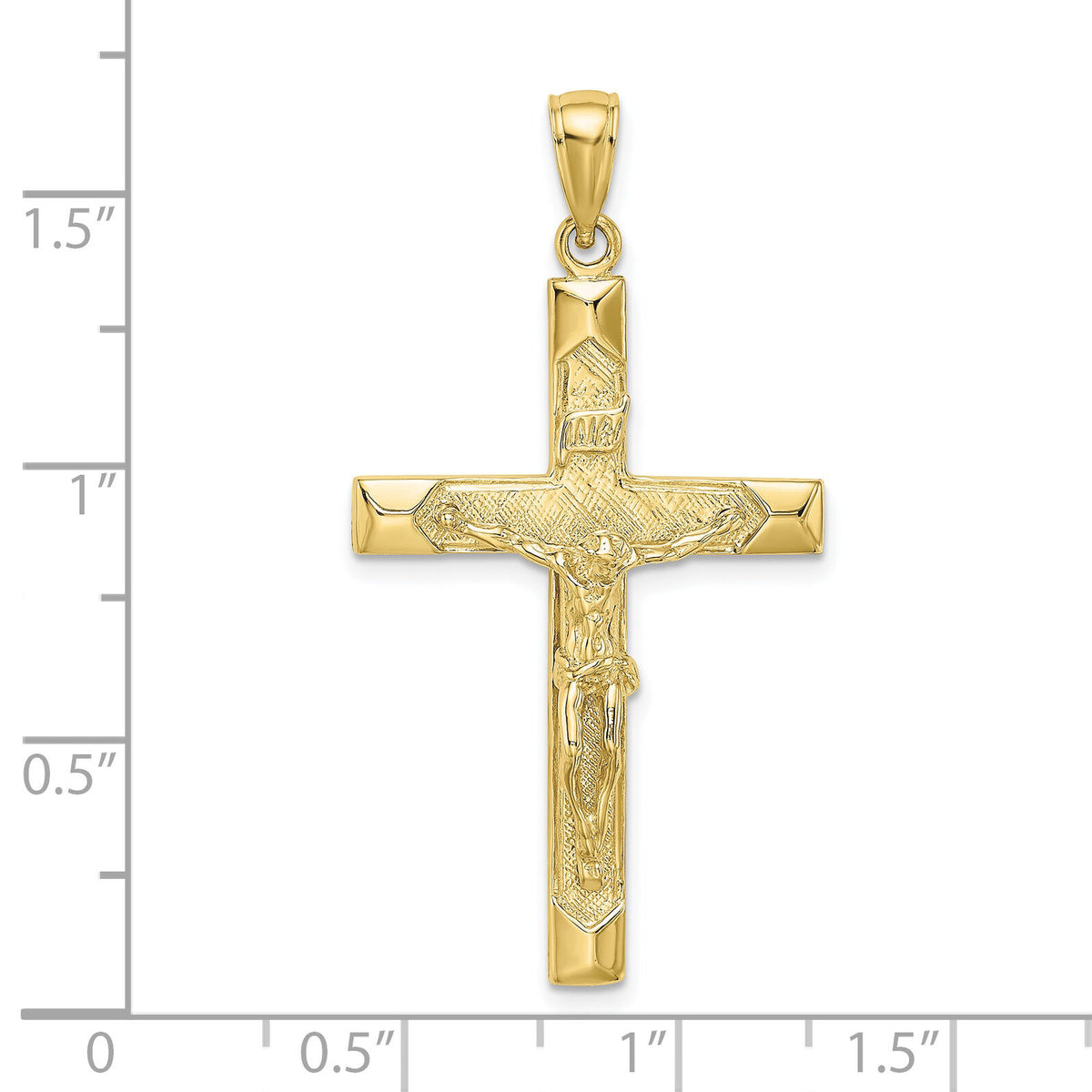 10K Crucifix Charm-10K8520