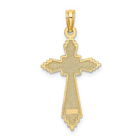 10K w/ Pointed Ends Fancy Cross Charm-10K8570