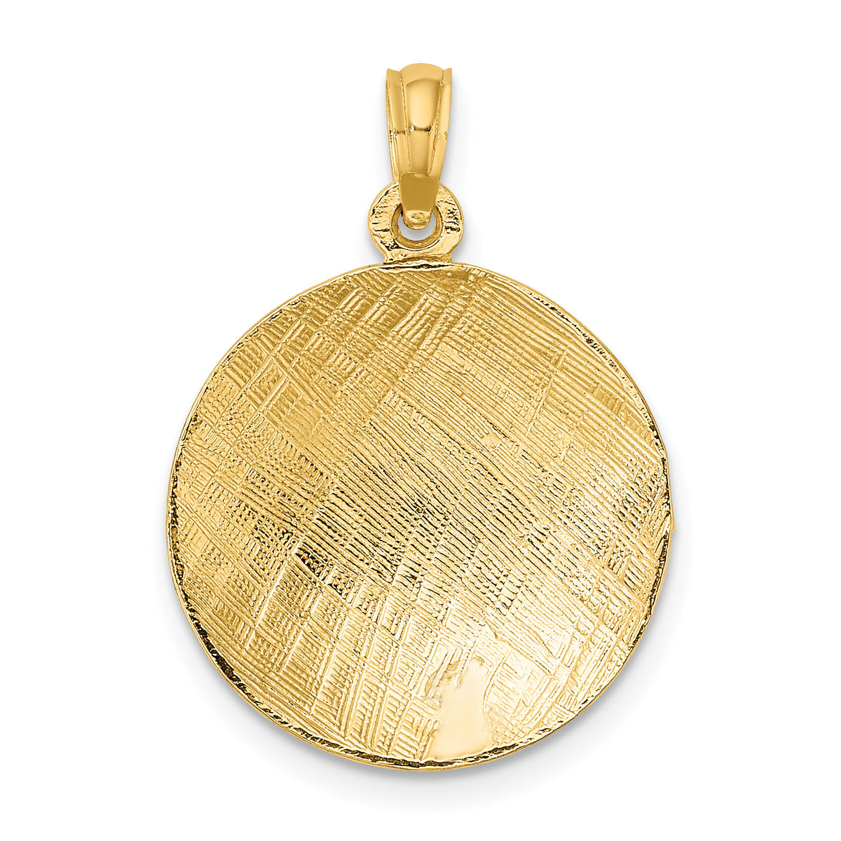10K Polished VolleyBall Charm-10K8770