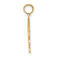 10K #1 Football with Helmet Charm-10K8777