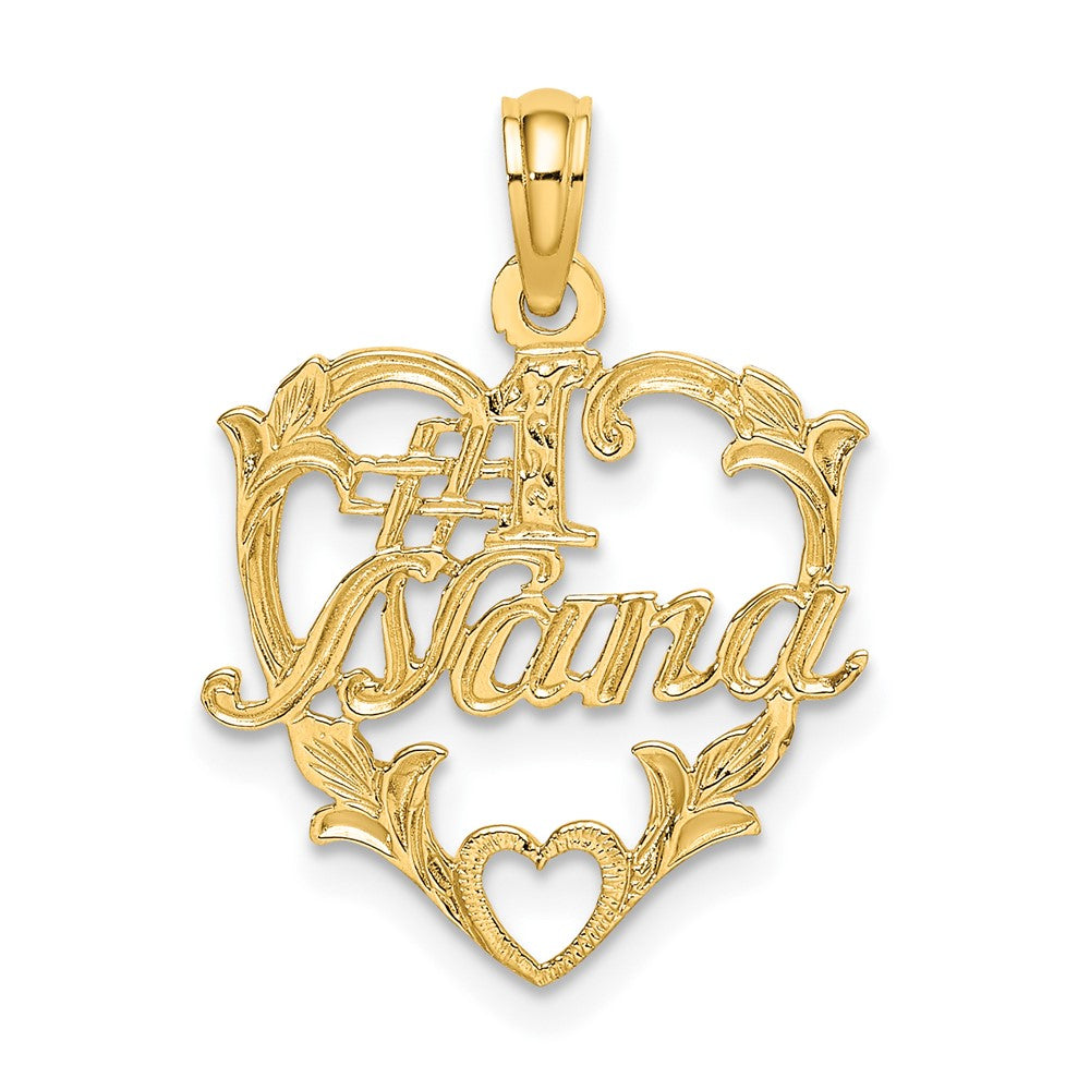 10K #1 NANA  in Heart Charm-10K8804