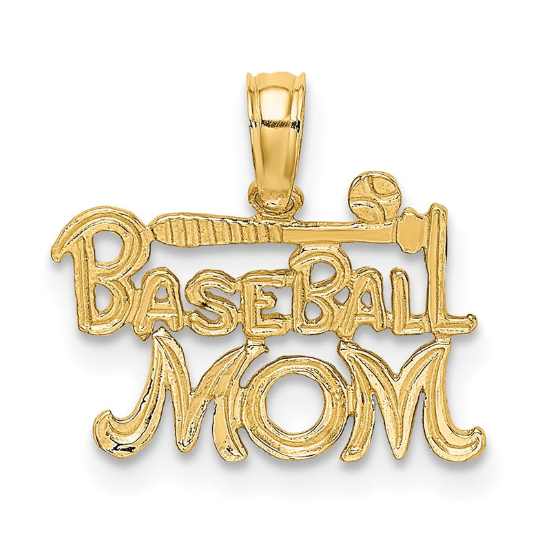 10K BASEBALL MOM Charm-10K8903