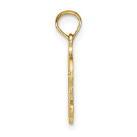 10K PISCES Zodiac Charm-10K8945