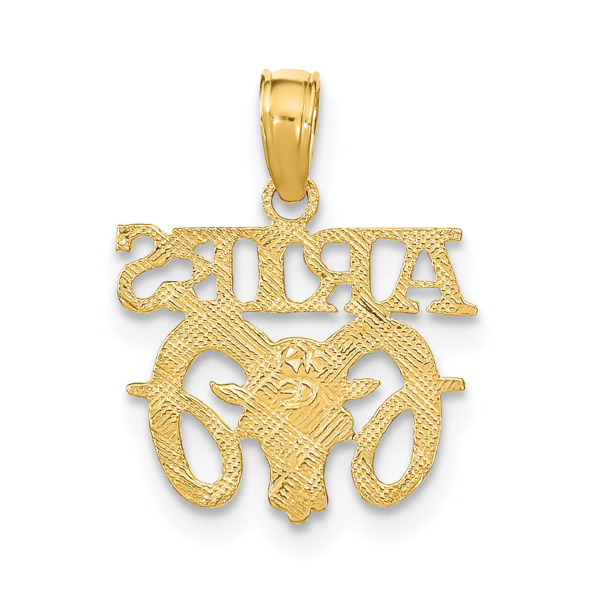 10K ARIES Zodiac Charm-10K8946