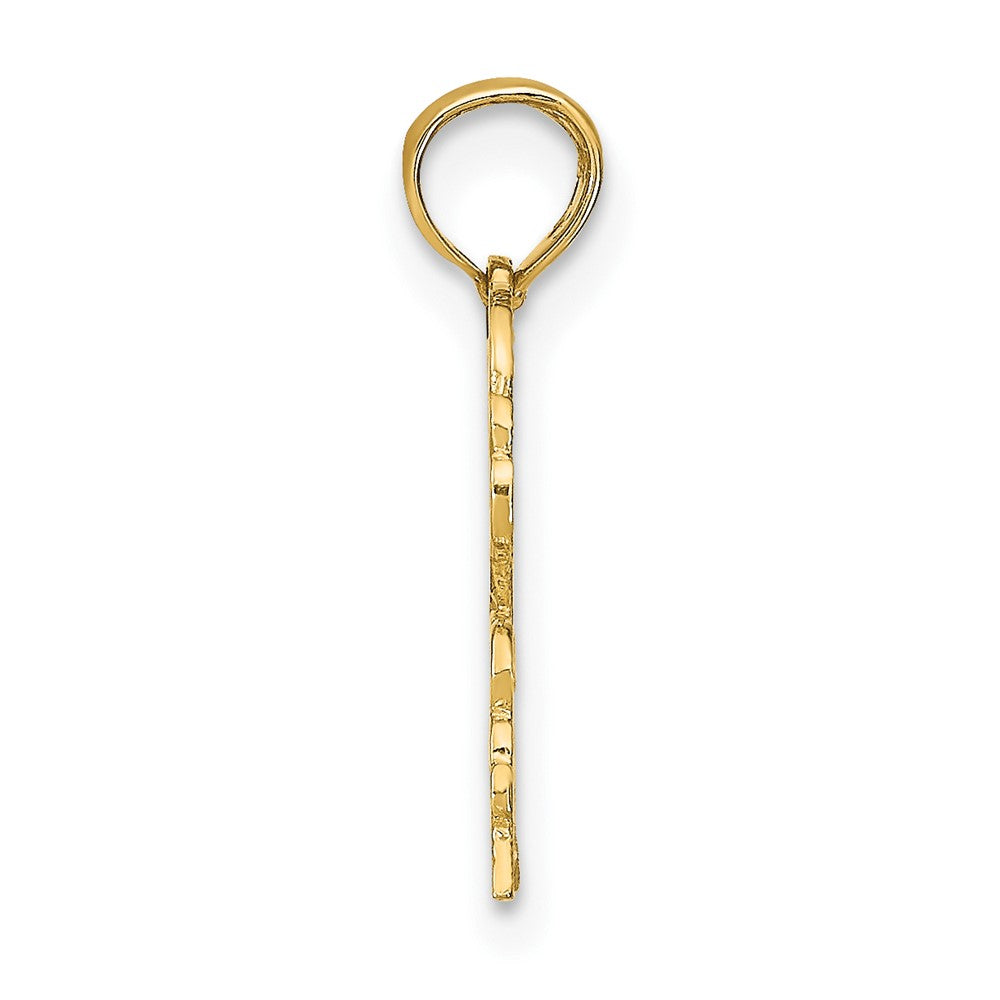 10K CANCER Zodiac Charm-10K8949