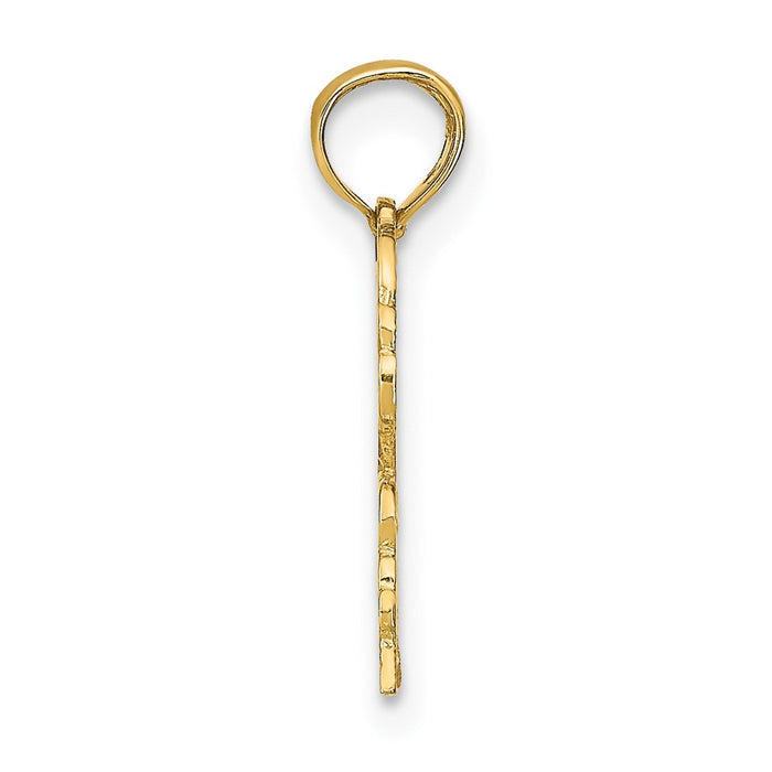 10K CANCER Zodiac Charm-10K8949