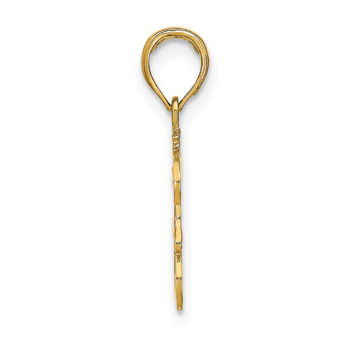 10K LEO Zodiac Charm-10K8950