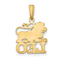 10K LEO Zodiac Charm-10K8950