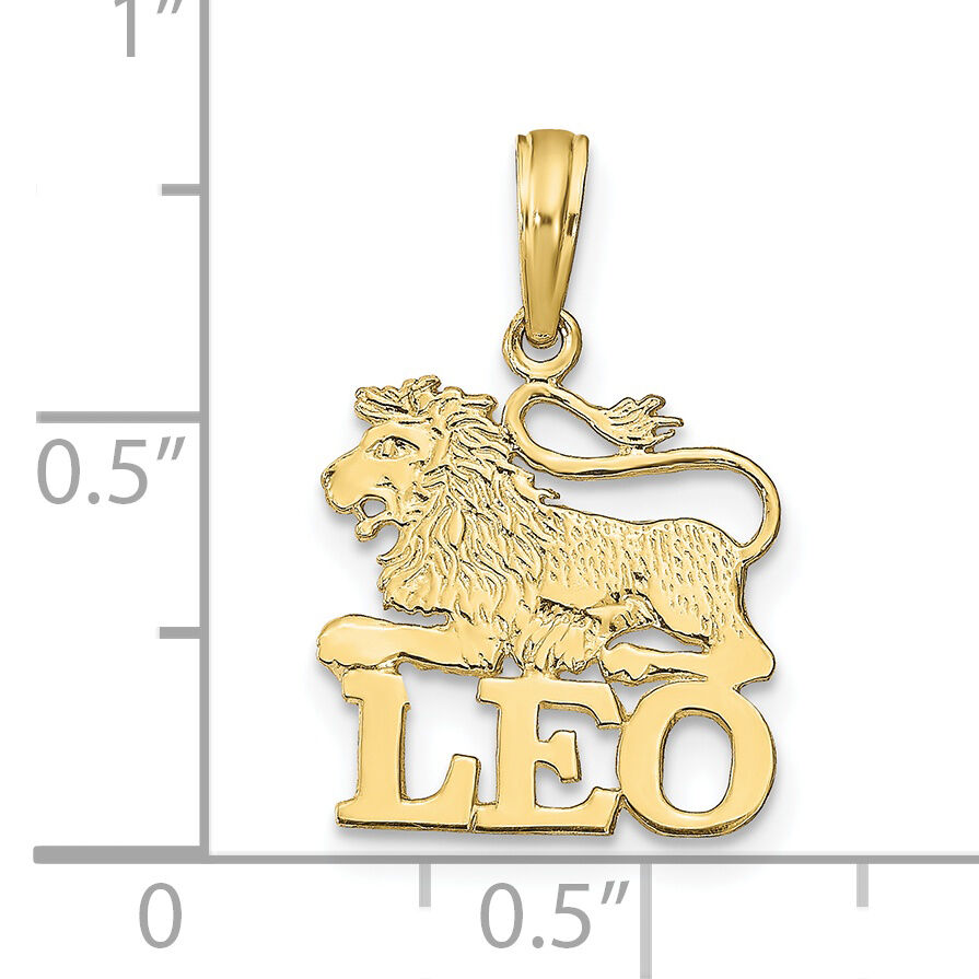 10K LEO Zodiac Charm-10K8950