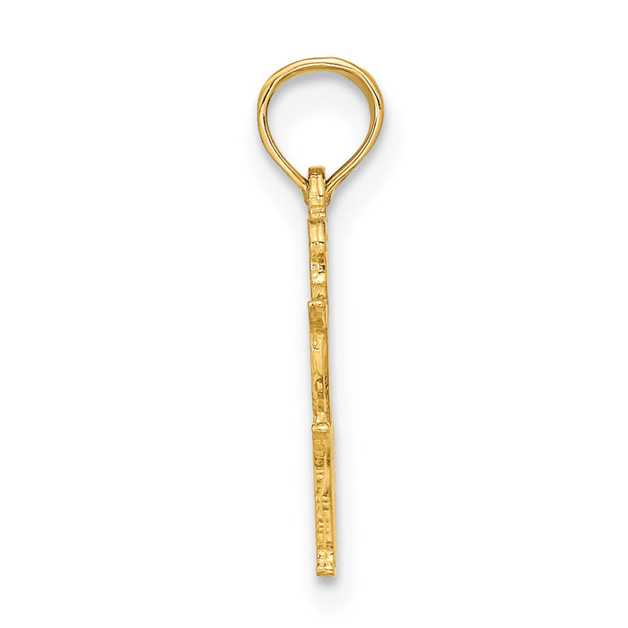 10K VIRGO Zodiac Charm-10K8951