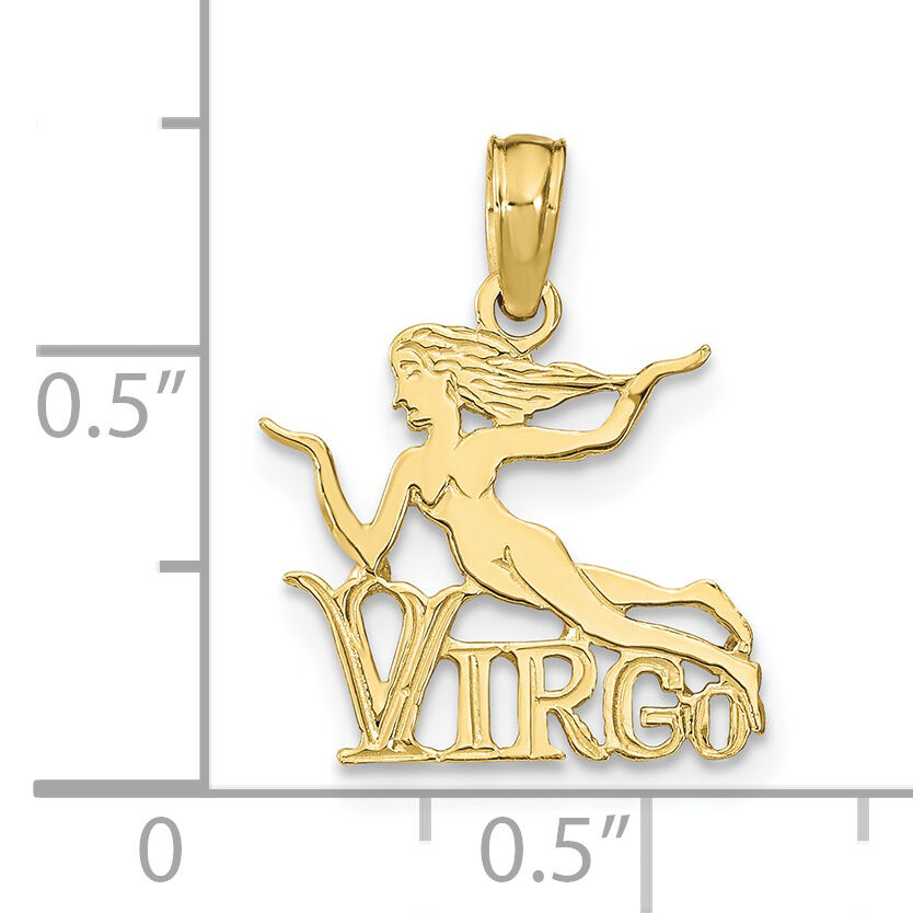 10K VIRGO Zodiac Charm-10K8951