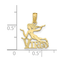 10K VIRGO Zodiac Charm-10K8951