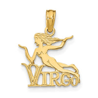 10K VIRGO Zodiac Charm-10K8951