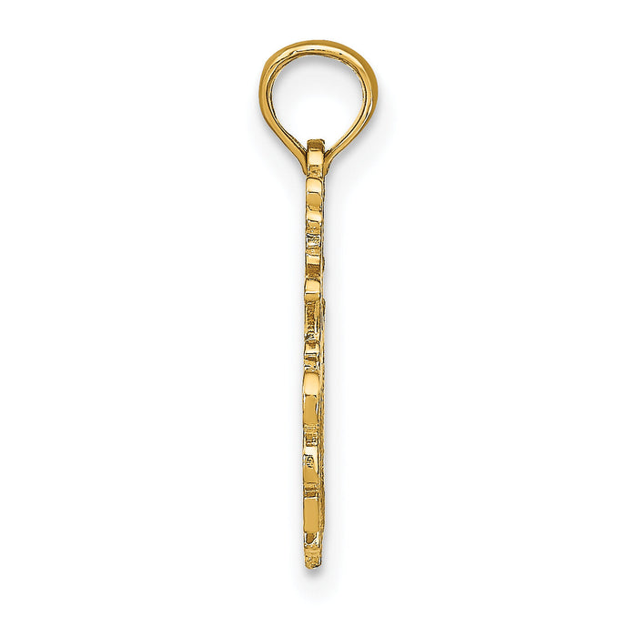 10K SAGITTARIUS Zodiac Charm-10K8954