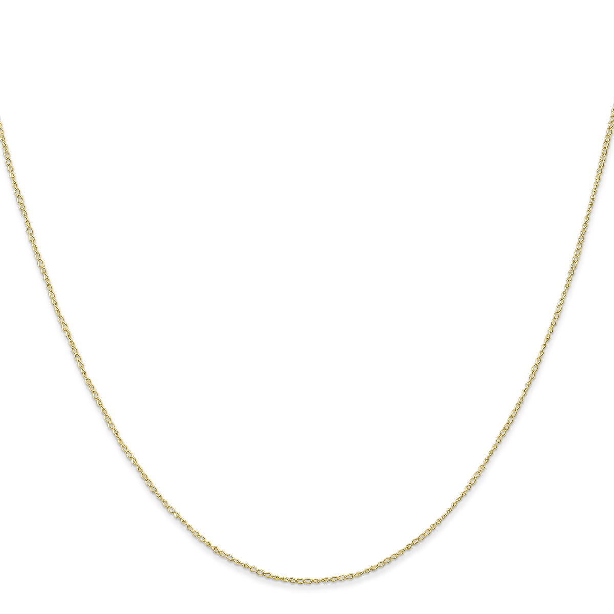 10k .5mm Carded Curb Chain-10K8CY-16