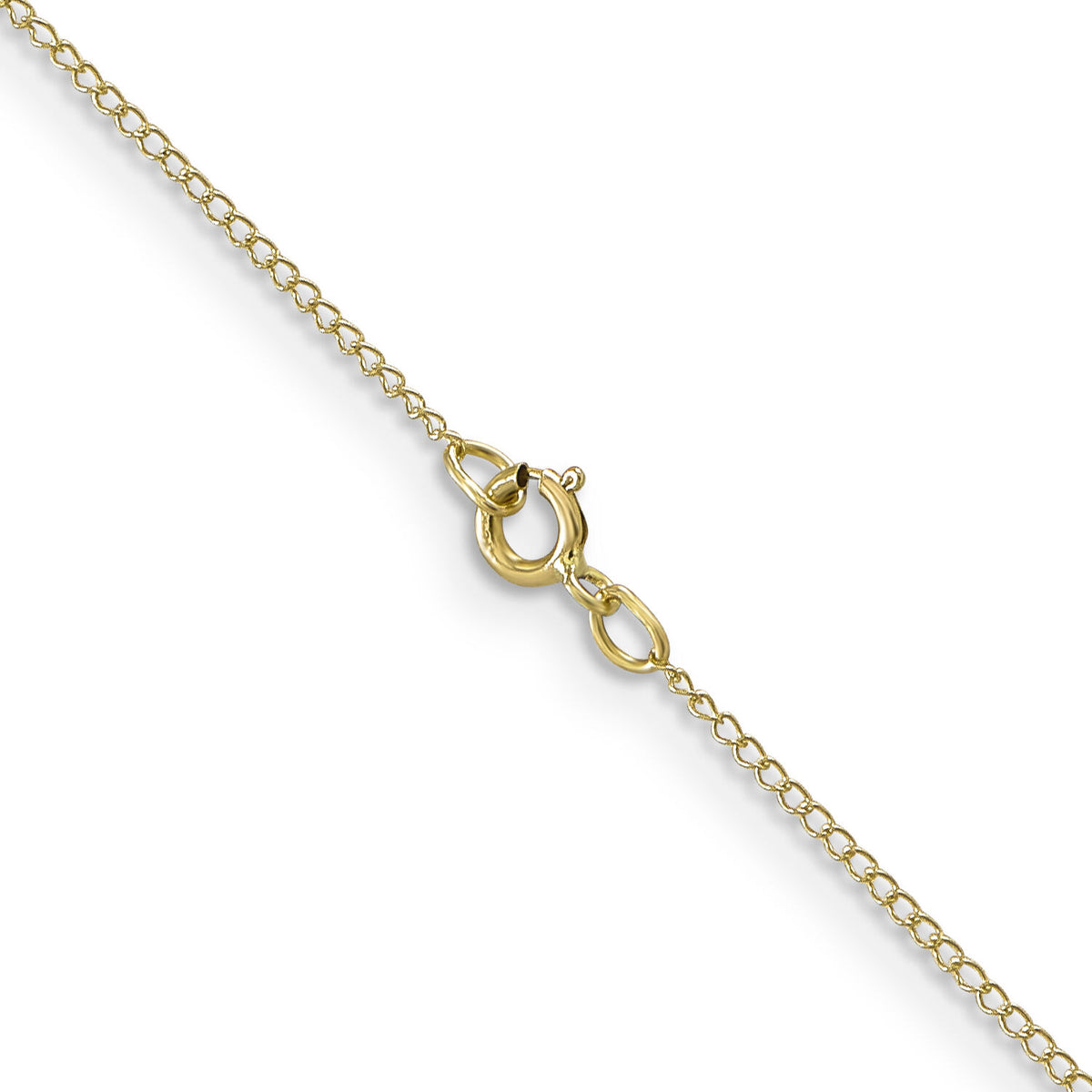 10k .5mm Carded Curb Chain-10K8CY-24
