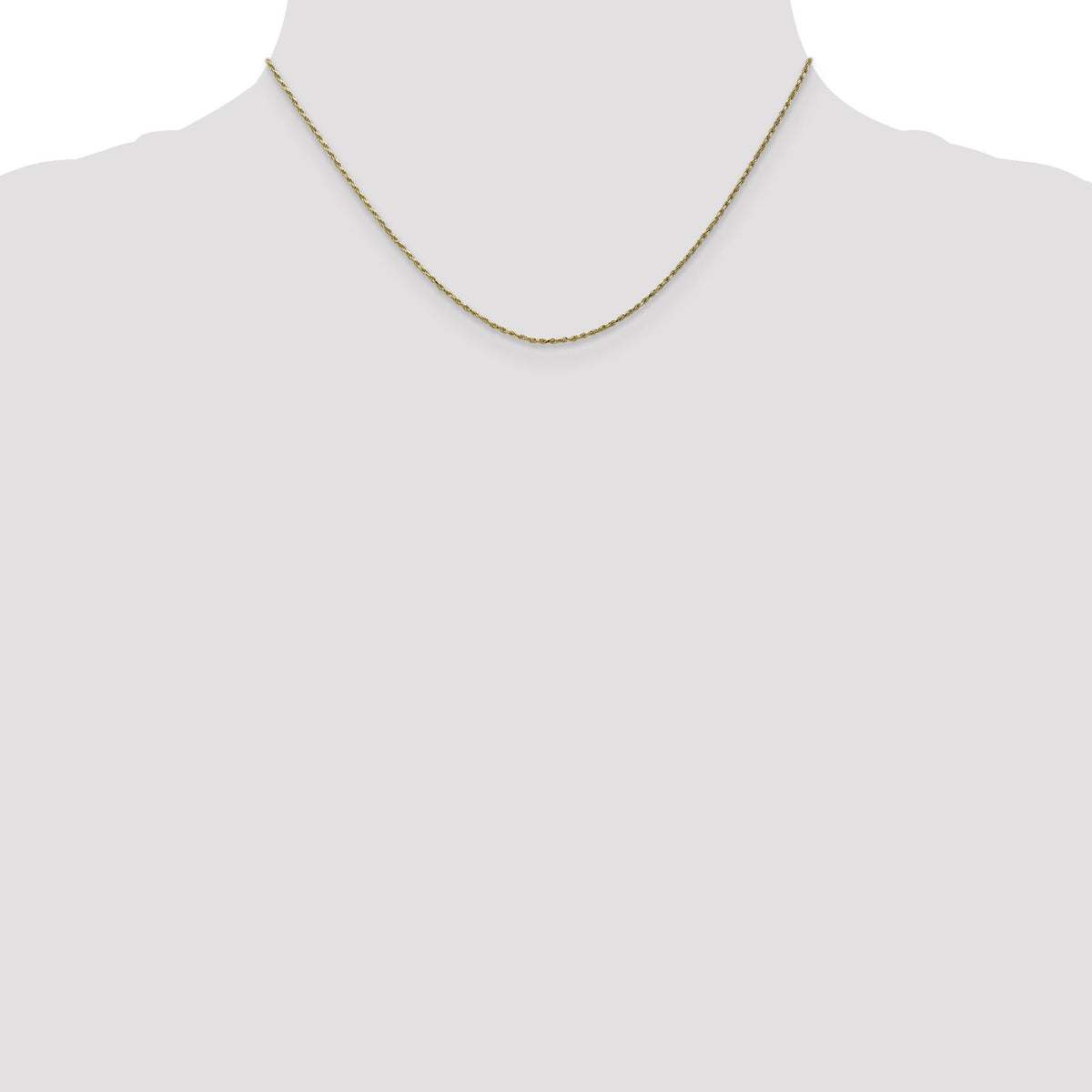 10k .95mm Carded Cable Rope Chain-10K8RY-16