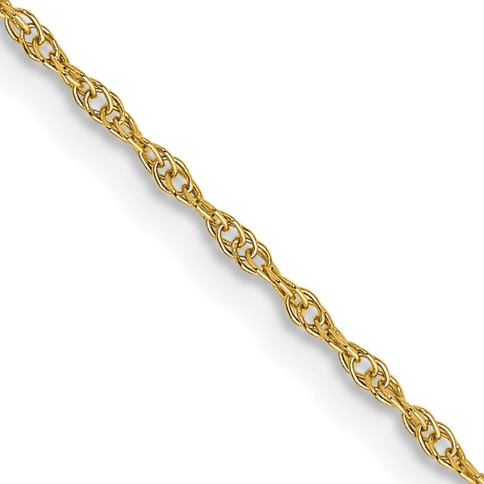 10k .95mm Carded Cable Rope Chain-10K8RY-18