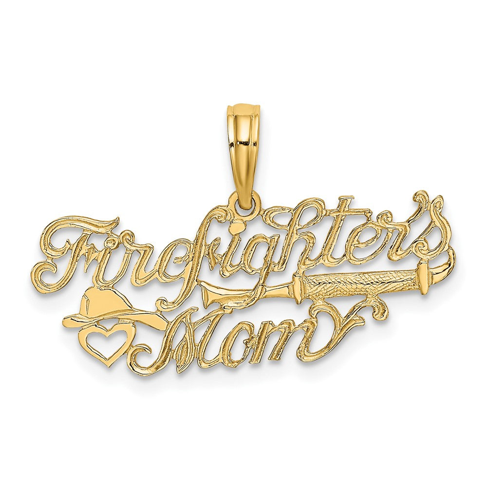 10k FIREFIGHTER'S MOM Charm-10K919