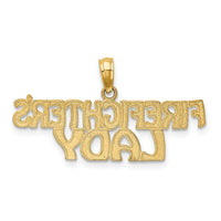 10k FIREFIGHTER'S LADY Charm-10K921