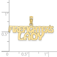 10k FIREFIGHTER'S LADY Charm-10K921