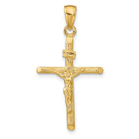 10k Crucifix Pendant-10K9606
