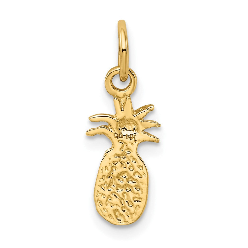 10k Polished Pineapple Charm-10K971