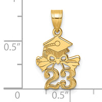 10K Graduation Cap and Diploma - 2023 Charm-10K9977