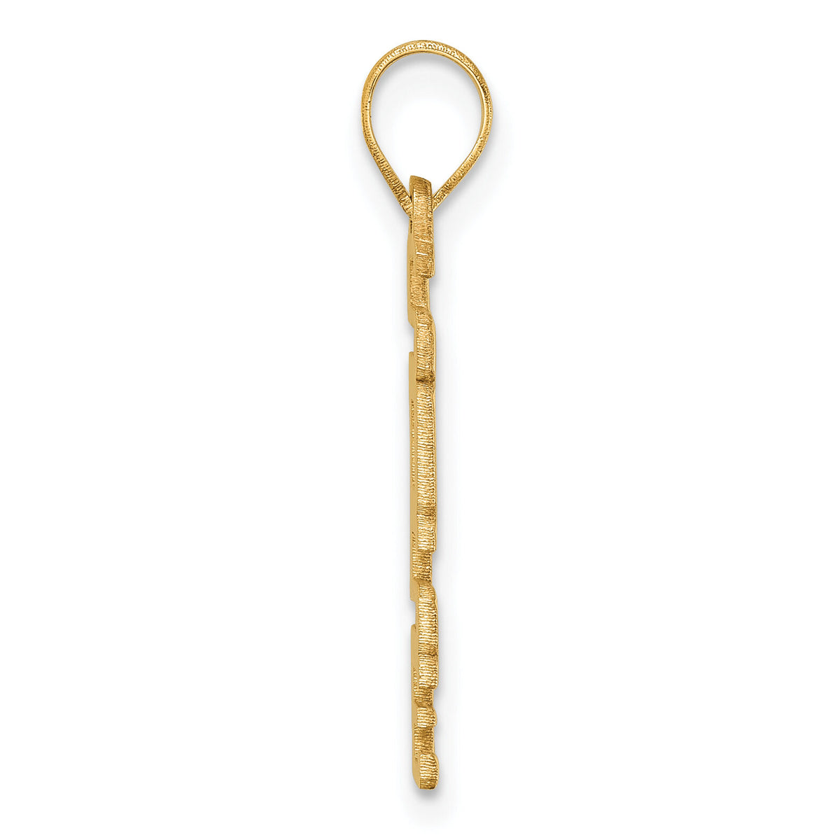 10k Polished 2023 Graduation Charm-10K9982