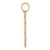 10k Polished 2023 Graduation Charm-10K9982