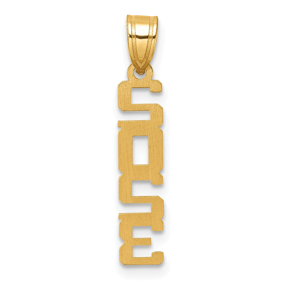 10k Polished 2023 Graduation Charm-10K9982