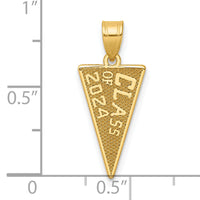 10K Class Of 2024 Rally Flag / Graduation Charm-10K9984