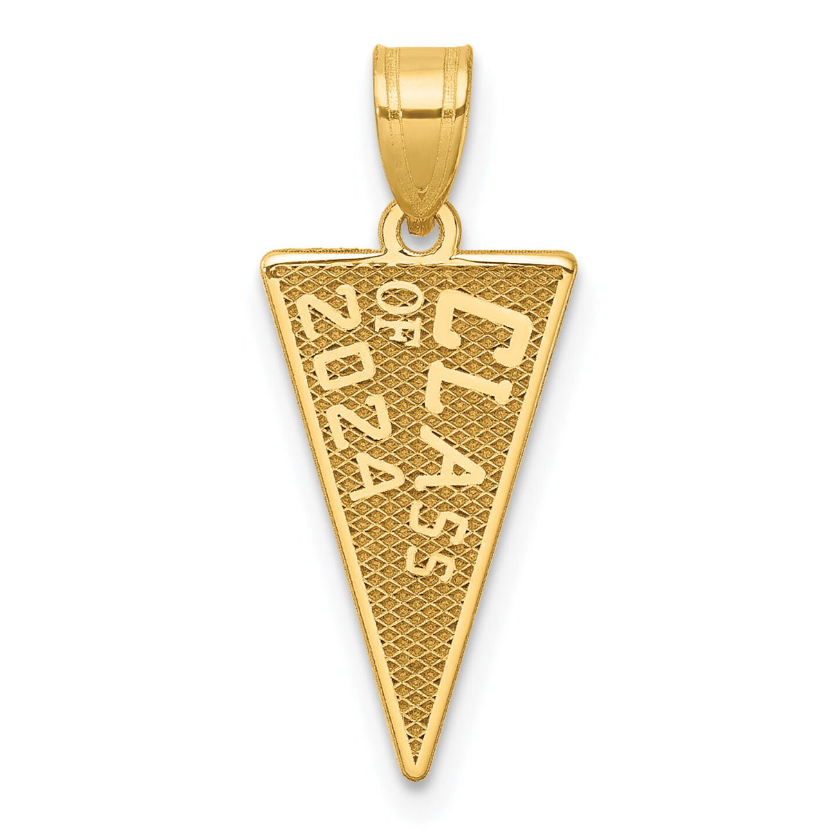 10K Class Of 2024 Rally Flag / Graduation Charm-10K9984