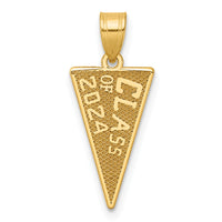 10K Class Of 2024 Rally Flag / Graduation Charm-10K9984