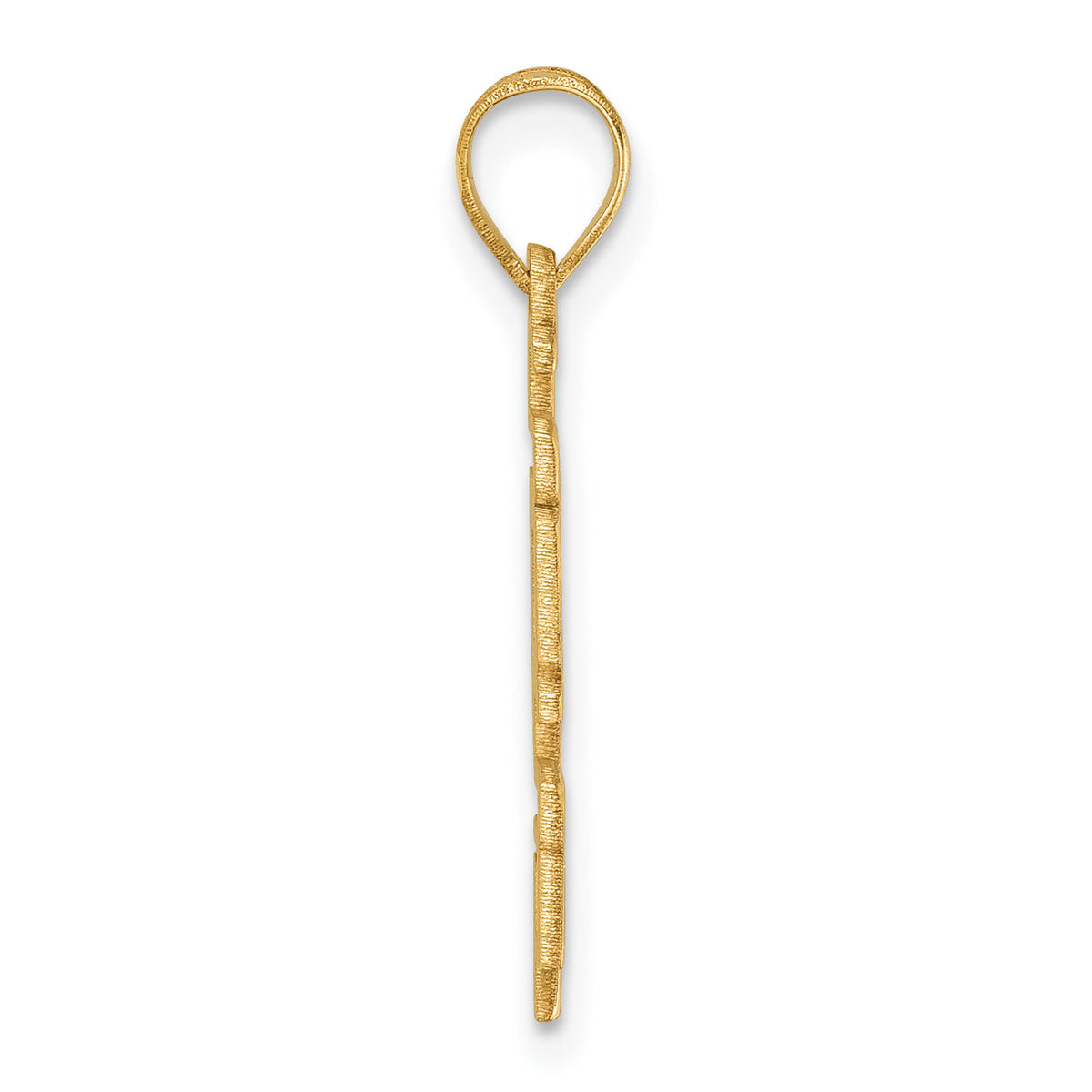 10k Polished 2024 Graduation Charm-10K9987