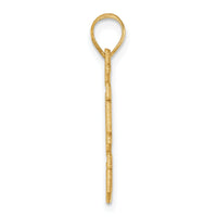 10k Polished 2024 Graduation Charm-10K9987