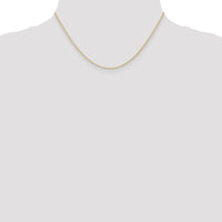 10k 1.15mm Carded Cable Rope Chain-10K9RY-16