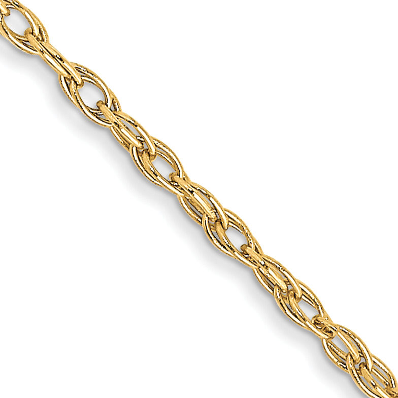 10k 1.15mm Carded Cable Rope Chain-10K9RY-24