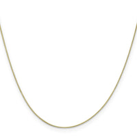 10k .5mm Box Chain-10KPE1-22