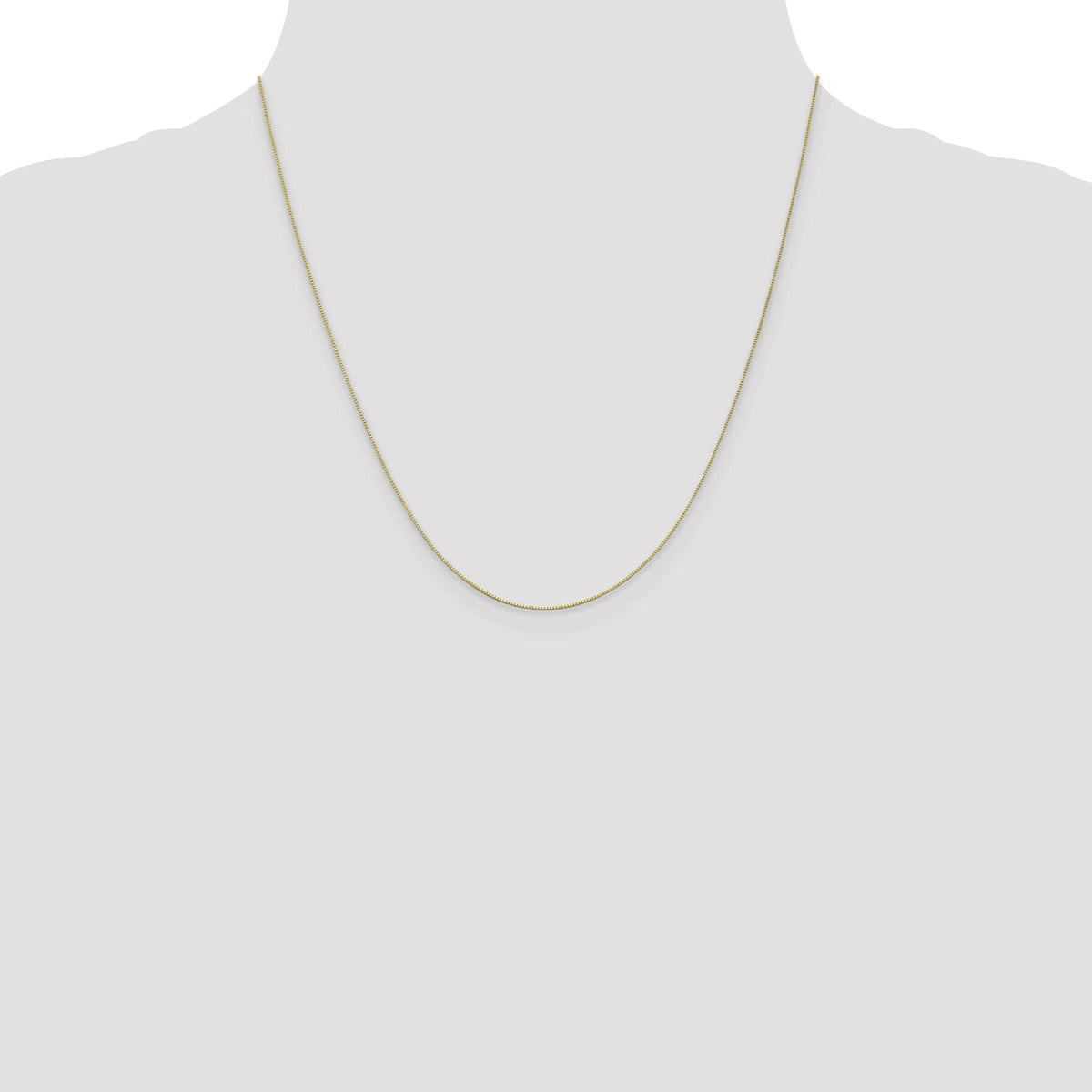 10k .5mm Box Chain-10KPE1-20