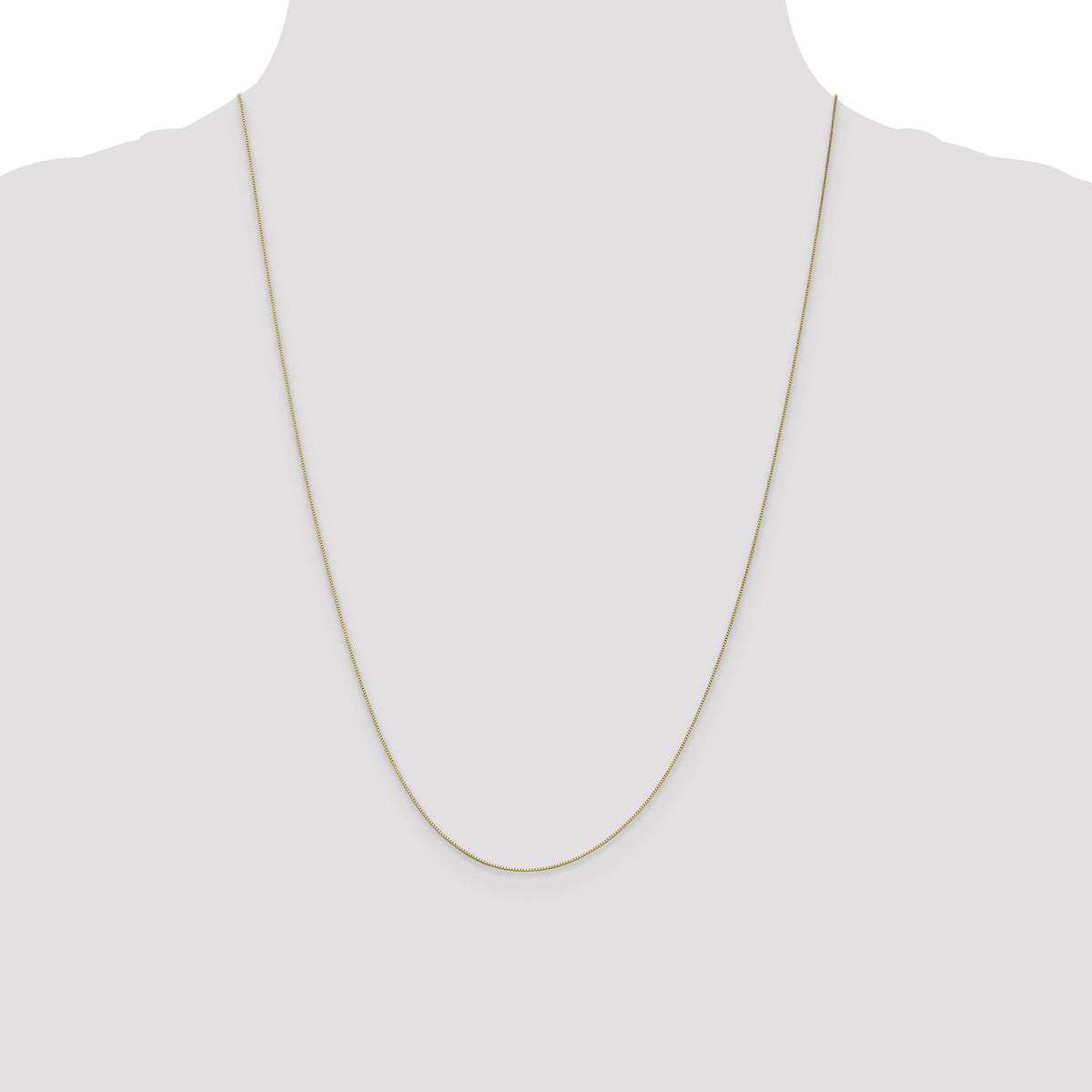 10k .5mm Box Chain-10KPE1-24