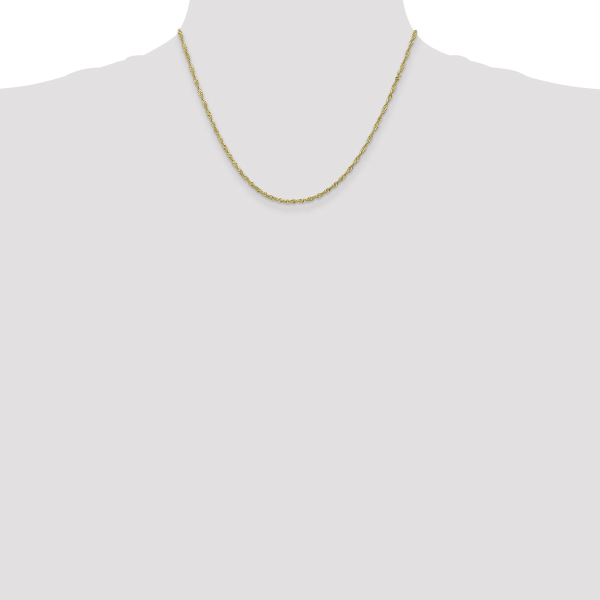 10k 1.7mm Singapore Chain-10KPE10-18