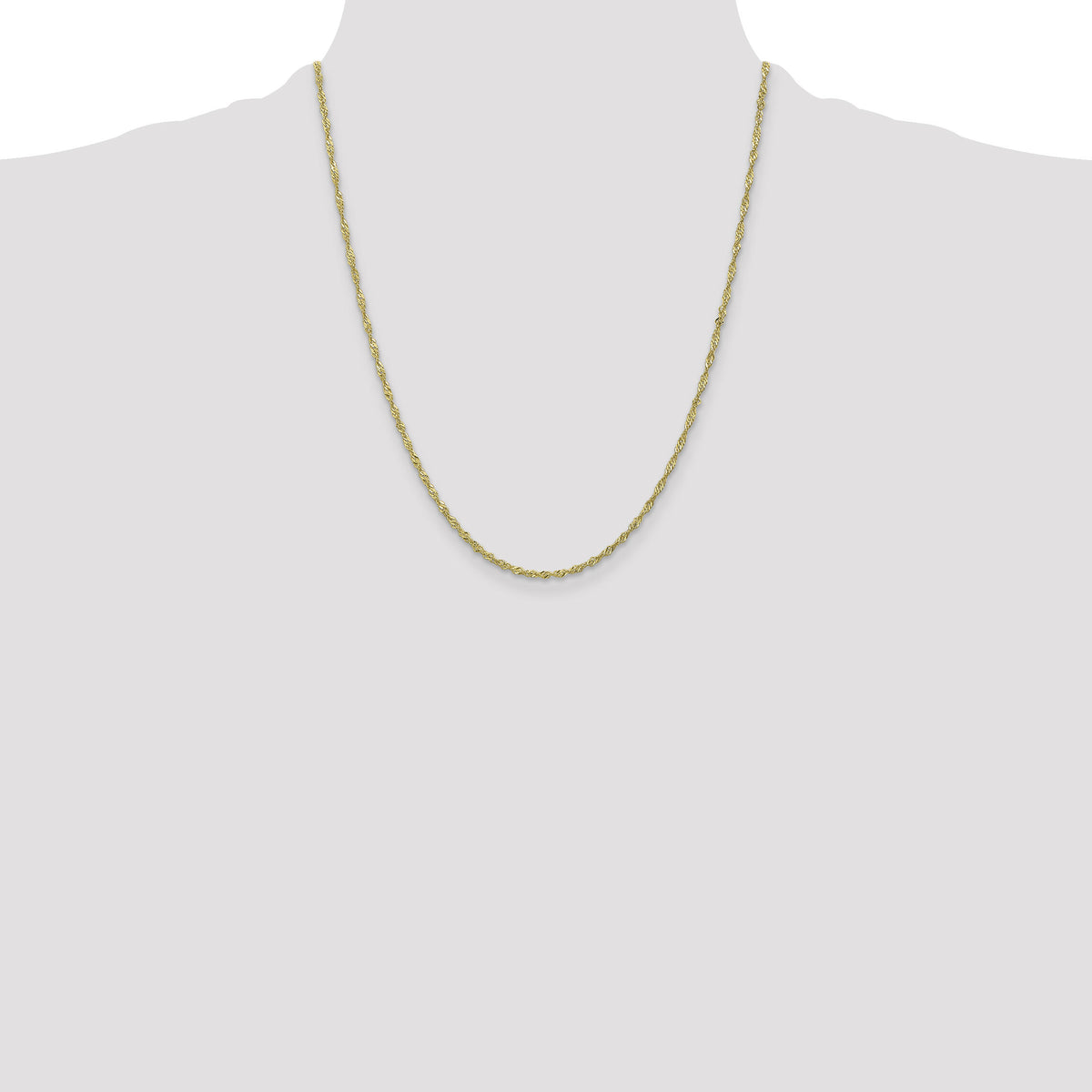 10k 1.7mm Singapore Chain-10KPE10-22