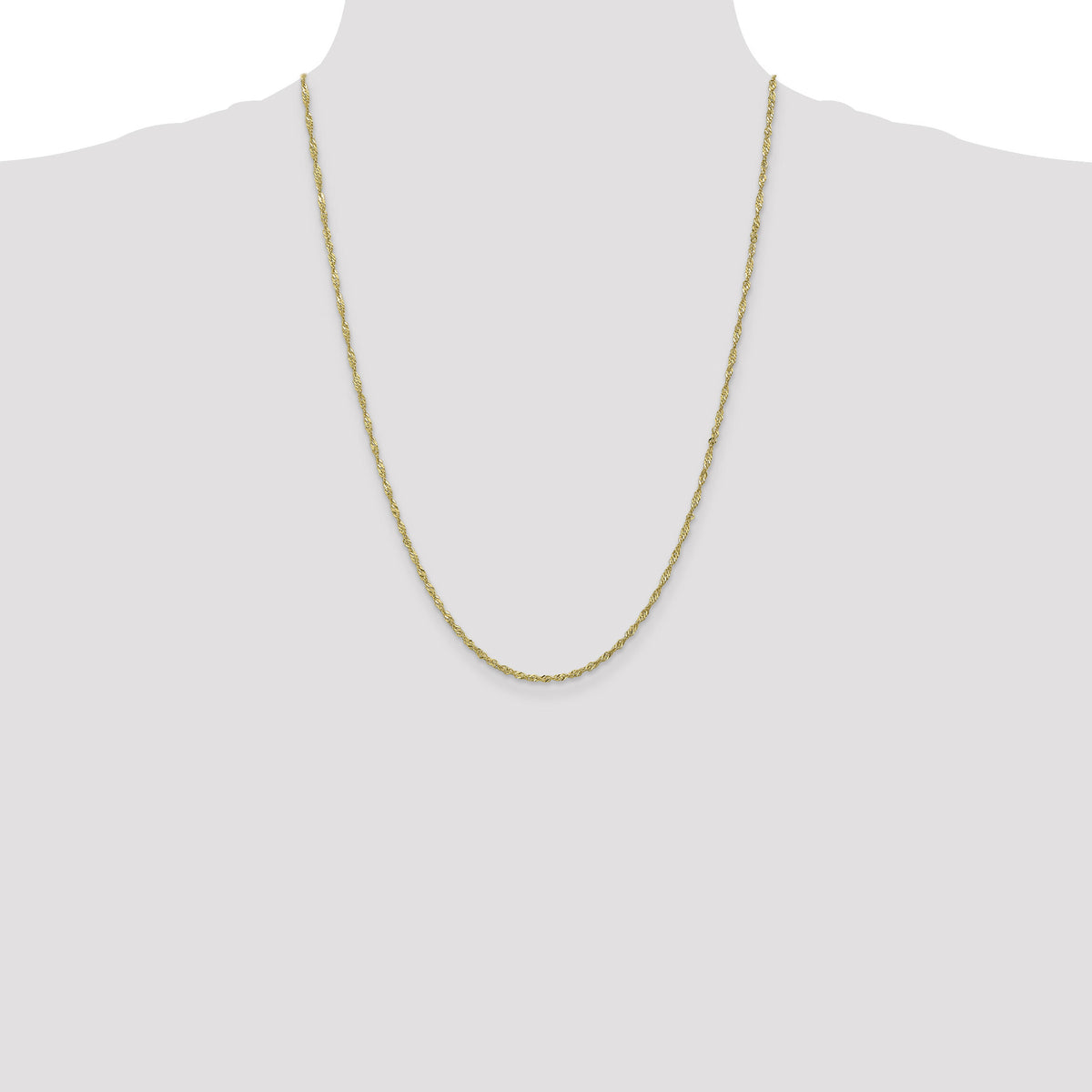 10k 1.7mm Singapore Chain-10KPE10-24